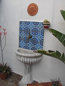 Carrelage céramique Maioliche Repro de fabrication Scianna Ceramiche, Style fait à la main, 